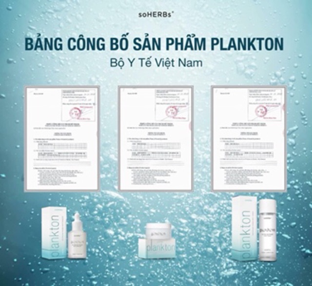 Kem face cao cấp plankton soherbs