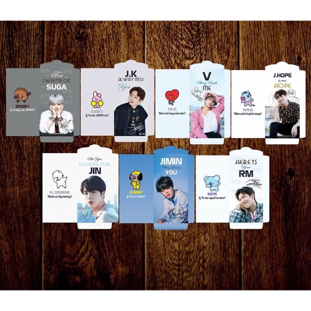 Lì xì BTS