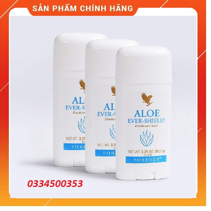 Sáp Khử Mùi Lô Hội [CHÍNH HÃNG] 067FLP - Dũng Sĩ Diệt Mùi Mờ Thâm Nách 🔶 Aloe Ever Shield