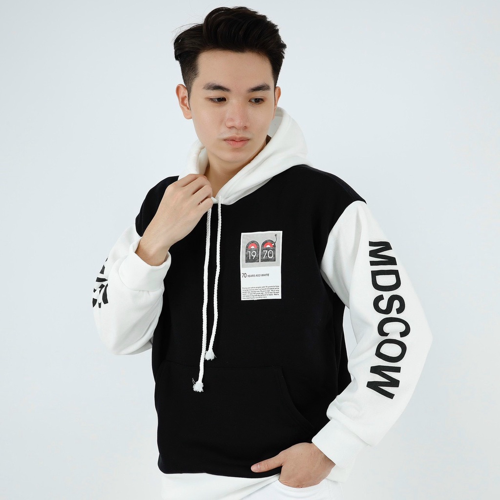Áo hoodie nam form rộng vải nỉ dày dặn, siêu co giãn chuẩn form thời trang cao cấp thời trang Hpfashion - KVAHD01