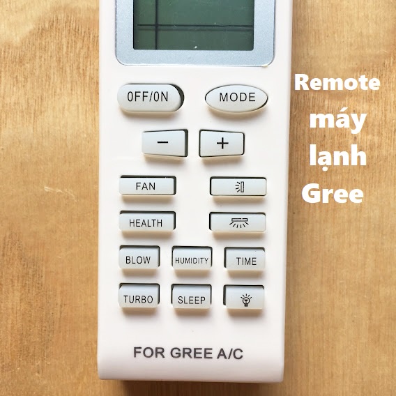 Remote máy lạnh Gree [TẶNG PIN] Điều khiển điều hoà Gree