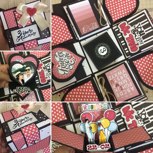 Love box: 2 hearts 2 months - Hộp quà kỉ niệm