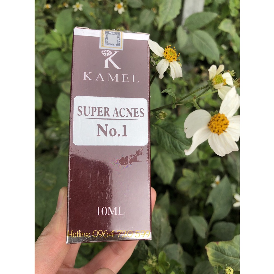 Serum Kiềm Dầu, Thu nhỏ lỗ chân lông, Mờ thâm, loại bỏ mụn viêm 10ml - Super Acnes No.1 Kamel (Karmel)