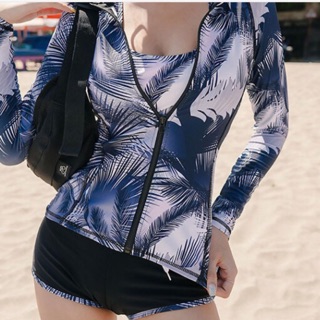 Set bikini 3 mảnh dài tay mẫu mới 2019