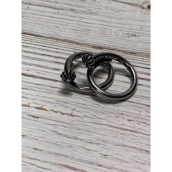 Nhẫn Unisex Chrome Heart Nail bạc cap cấp.