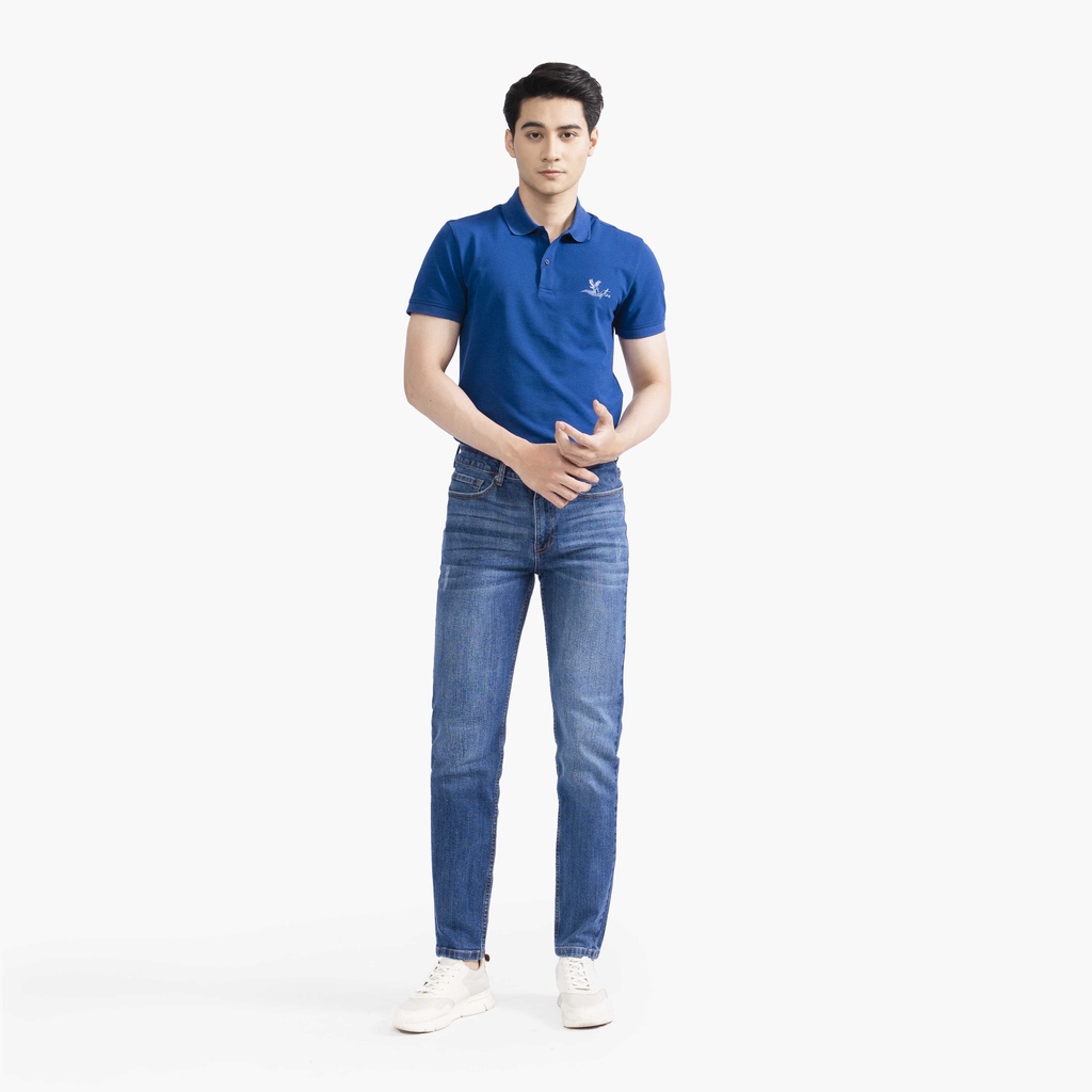 Quần jeans nam ARISTINO phom dáng Slim fit ôm, màu sắc trung tính, linh hoạt khi kết hợp trang phục - AJN03402