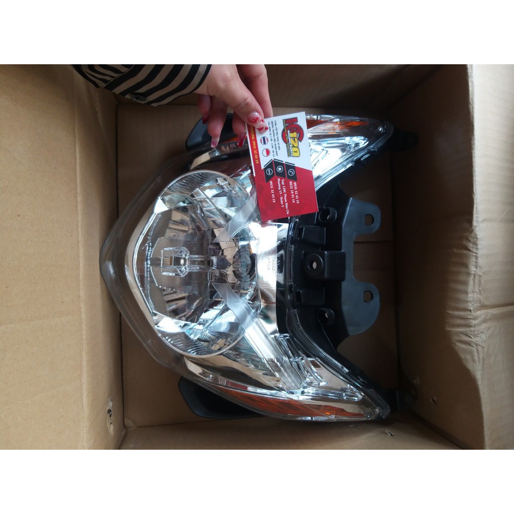 Pha chóa đèn xe Luvias FI có đuôi bóng - zin chính hãng