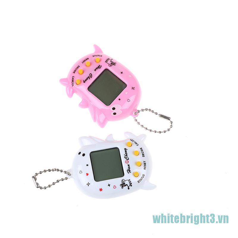 Set 3 Máy Nuôi Thú Ảo Tamagotchi Màu Trắng 168 Trong 1