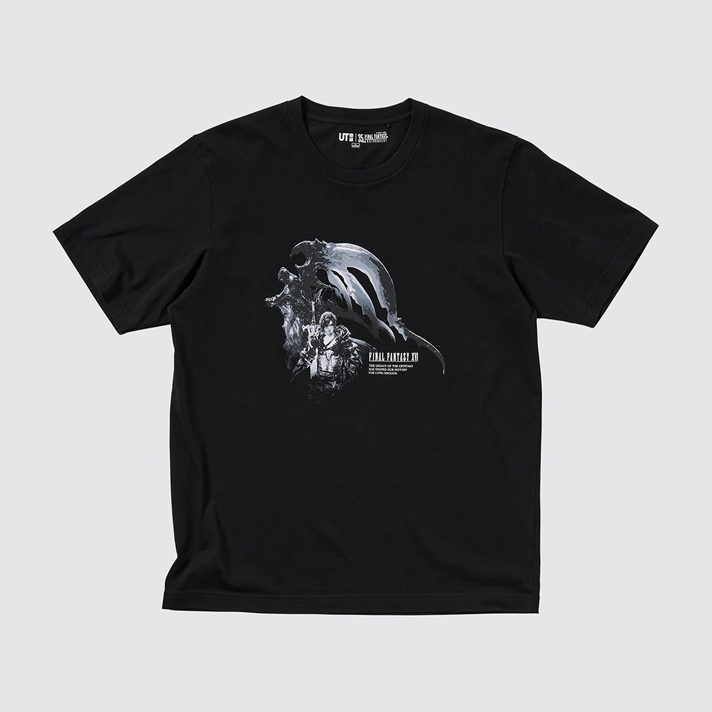 UNIQLO Áo Thun Ngắn Tay In Hình Final Fantasy-Xvi Cá Tính Cho Nam 449089