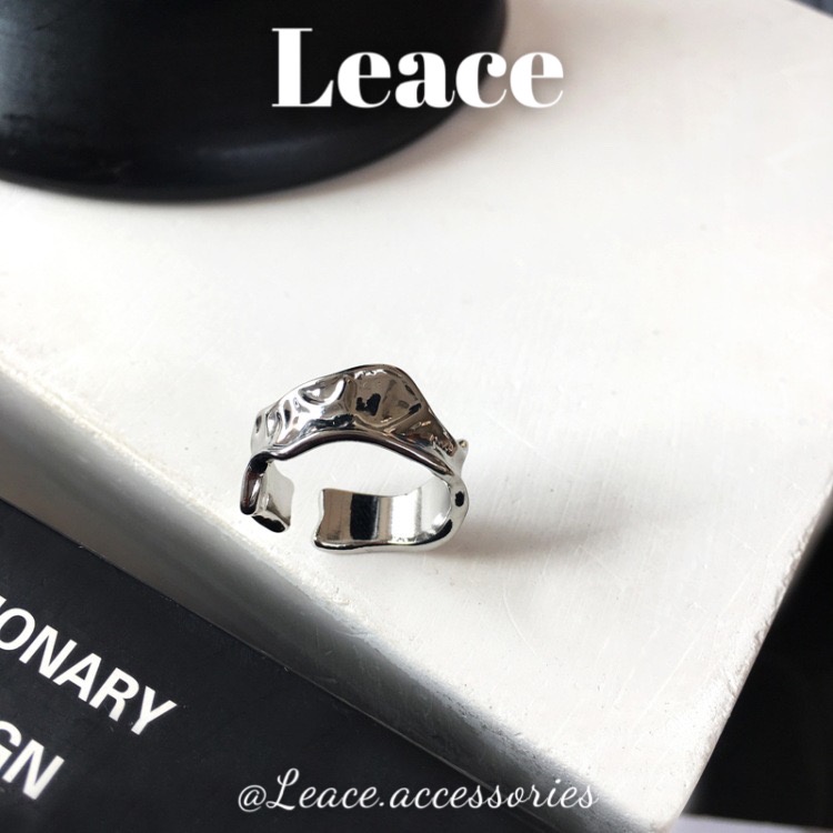Nhẫn hở hình học độc đáo phong cách cá tính R023,024 Leace.accessories