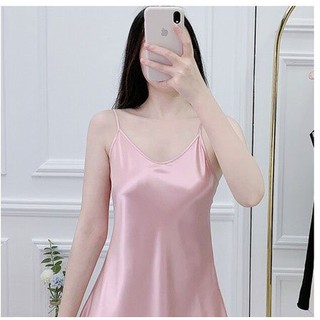 ĐẦM NGỦ LỤA 2 DÂY SIÊU XINH CÓ NHIỀU MÀU LỰA CHỌN