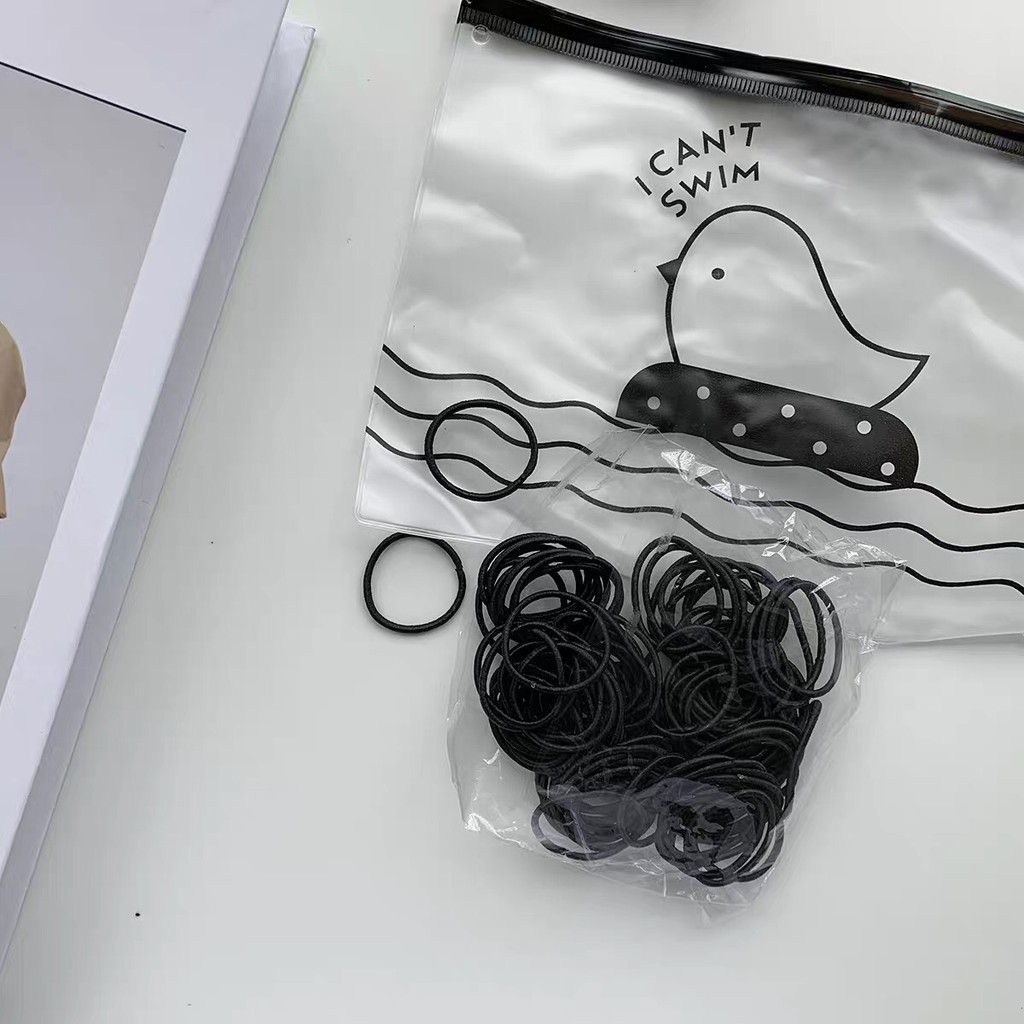 [THANH LÝ] ( Combo 100 sợi ) Dây Buộc Tóc Hàn Quốc