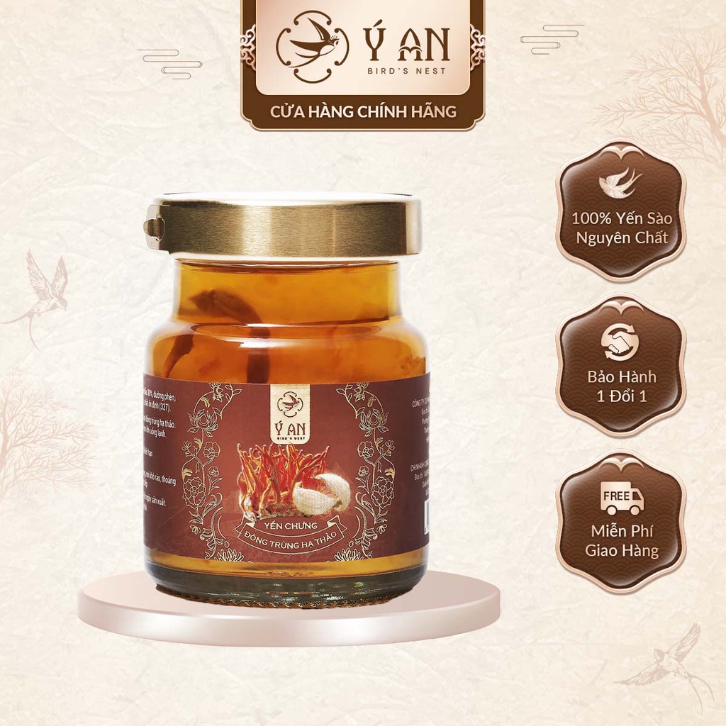 Yến chưng sẵn đông trùng hạ thảo Ý An bồi bổ sức khỏe hũ 70ml - Thực phẩm khô | VinMart.co