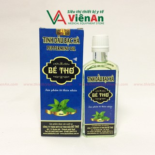 Tinh dầu bạc hà 100% nguyên chất Bé Thơ 50ml