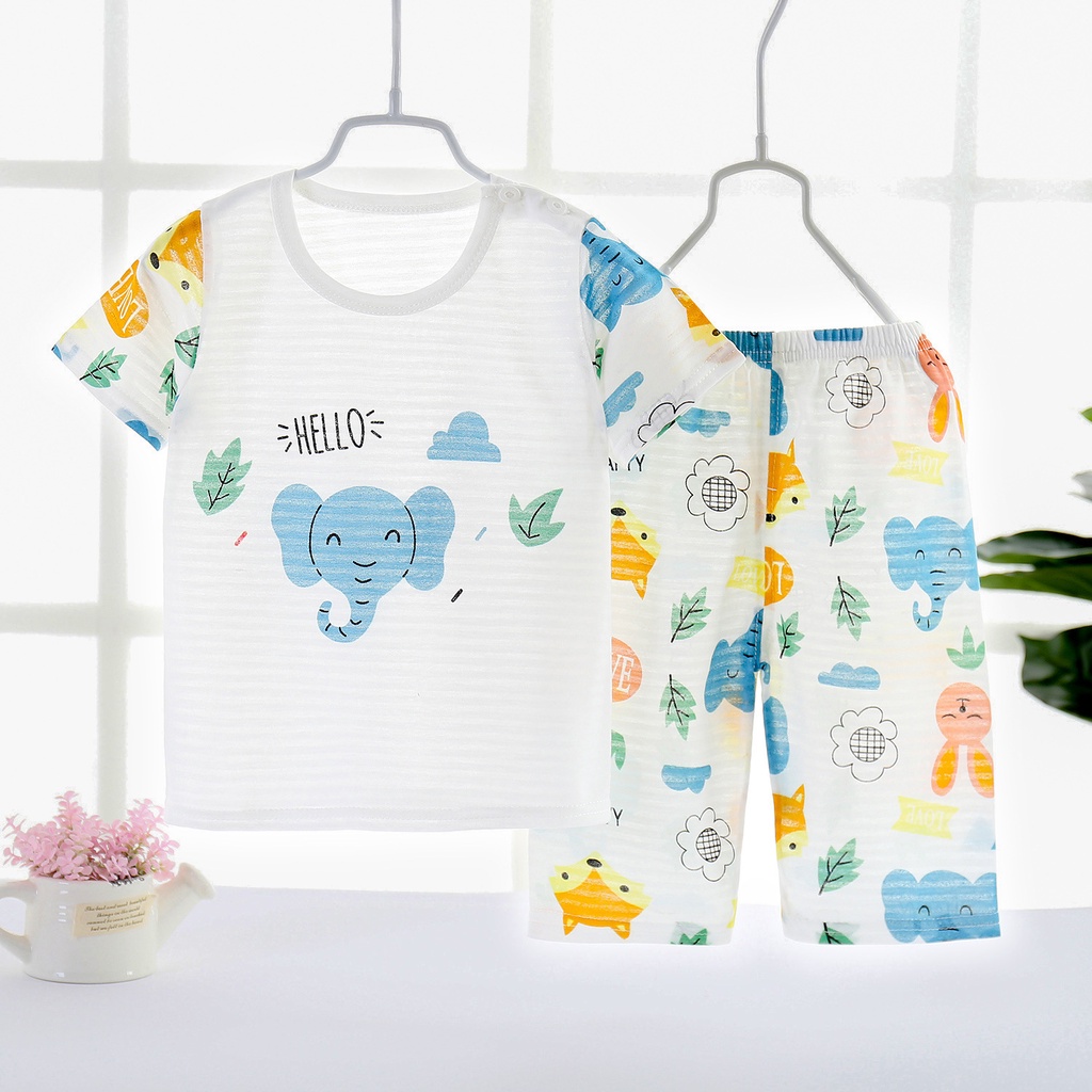 Set Quần Áo Mùa Hè Thời Trang Dành Cho Bé Trai