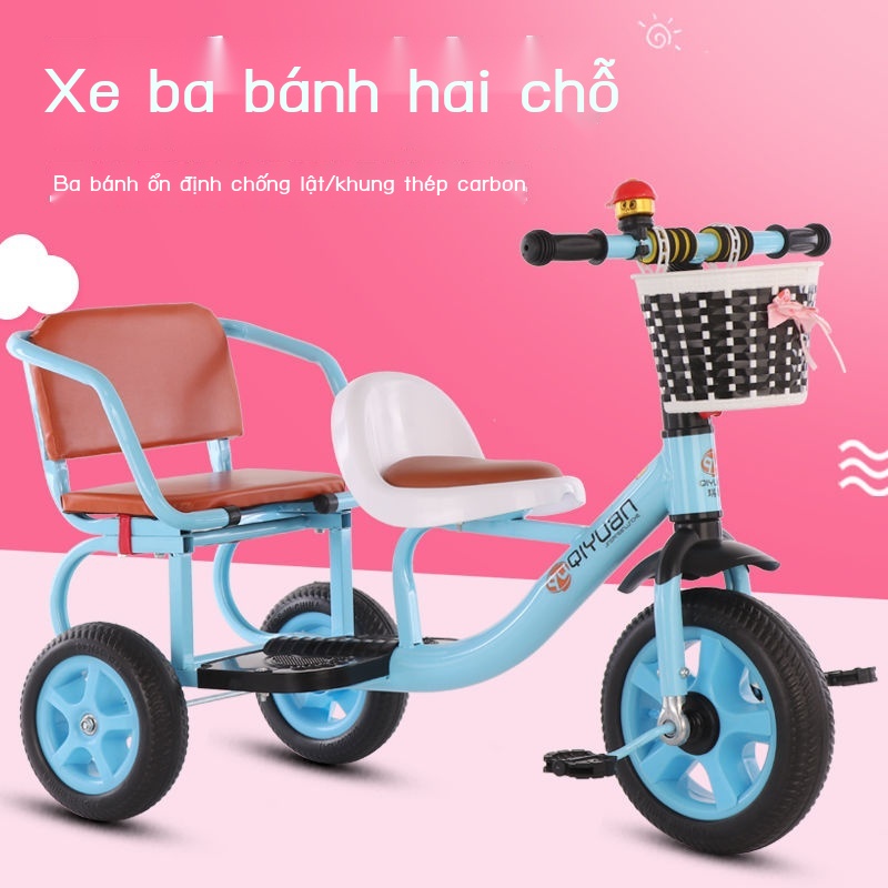 ☢svglsszwcmXe đẩy trẻ em xe đạp trẻ em xe đẩy xe đạp trẻ em 1-3-6 tuổi xe đồ chơi trẻ em có thể ngồi được