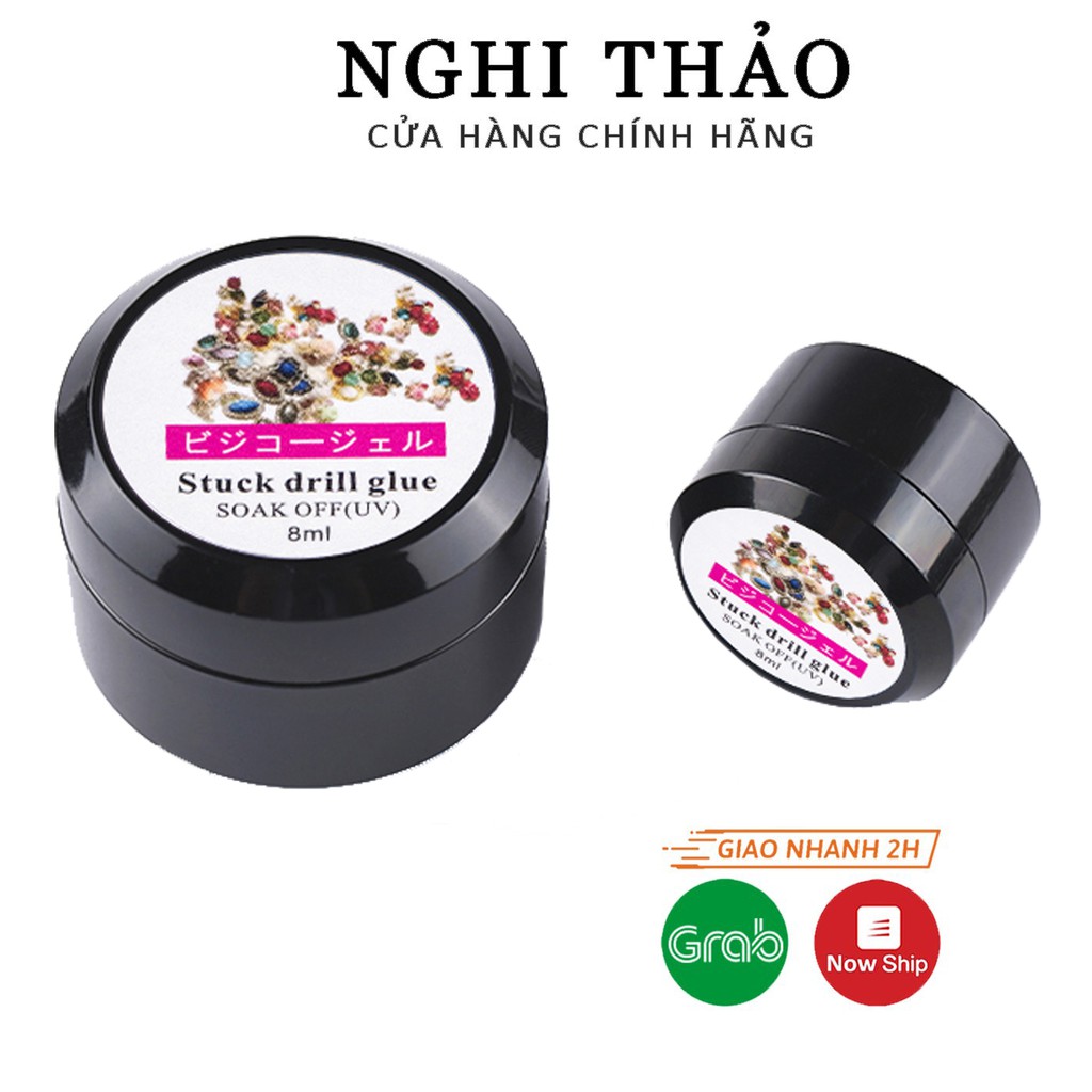 Gel đính đá nail , gel gắn đá