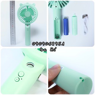 Quạt phun sương mini có đèn