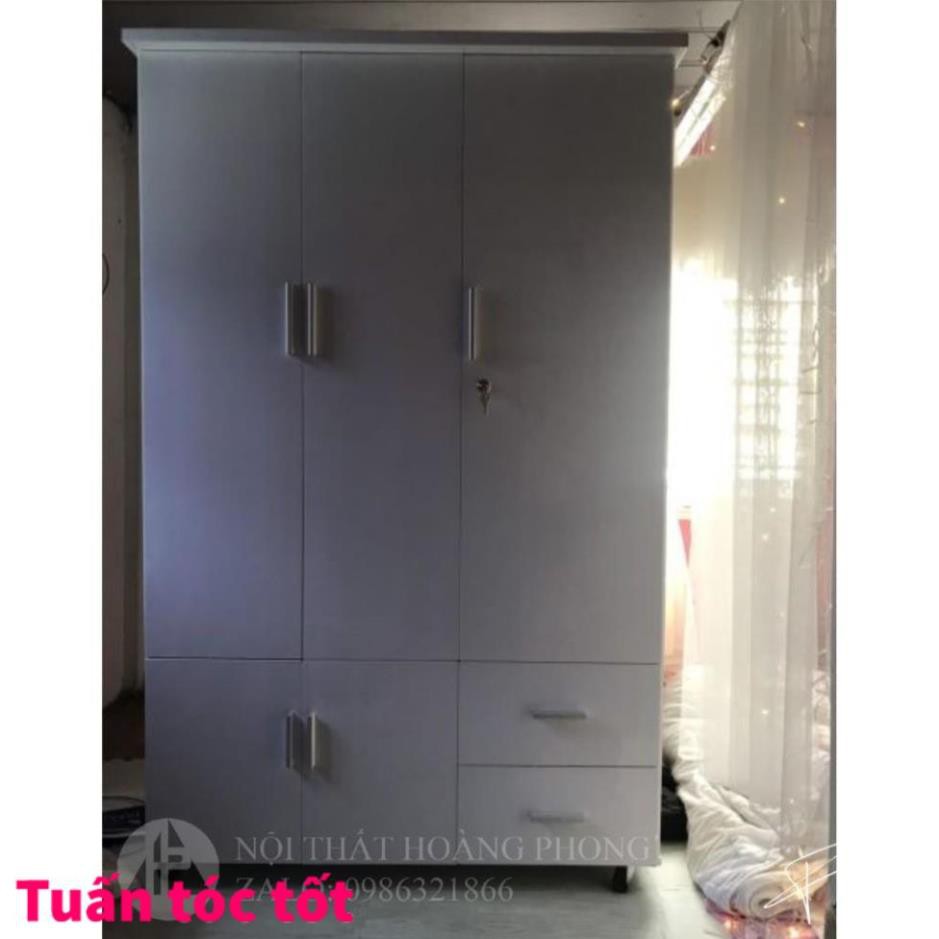 Tủ quần áo ĐẸP ( 1M23 X 1M85 ) #100% Miễn phí vận chuyển Bảo hành 2 năm tại nhà