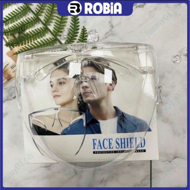 Mắt kính bảo hộ FACE SHIELD là mẫu kính với thiết kế ôm hết khuôn mặt Robia- RB286