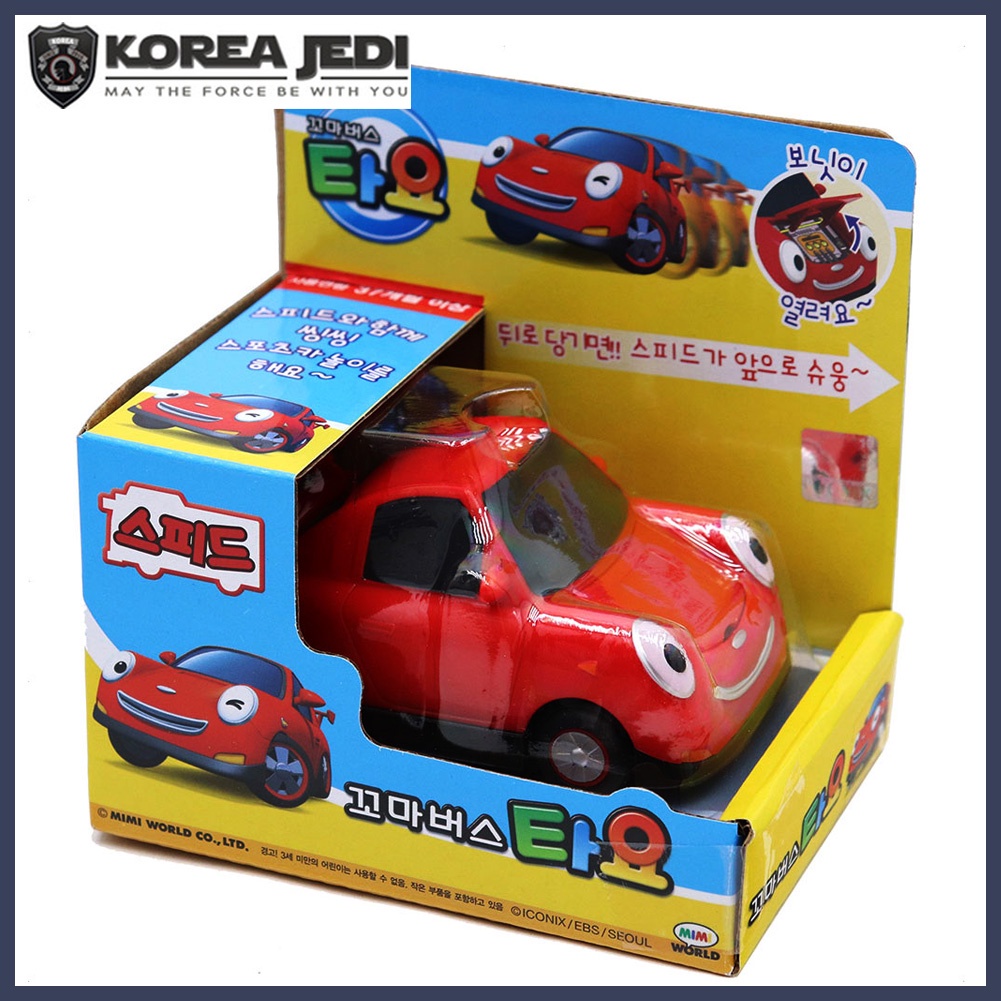 ★Little Bus Tayo★ Speed  Đồ chơi xe buýt loạt xe đẩy lùi dành cho trẻ sơ sinh
