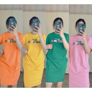 ĐẦM THUN SUÔNG FORM RỘNG (KÈM VIDEO HÌNH THẬT)