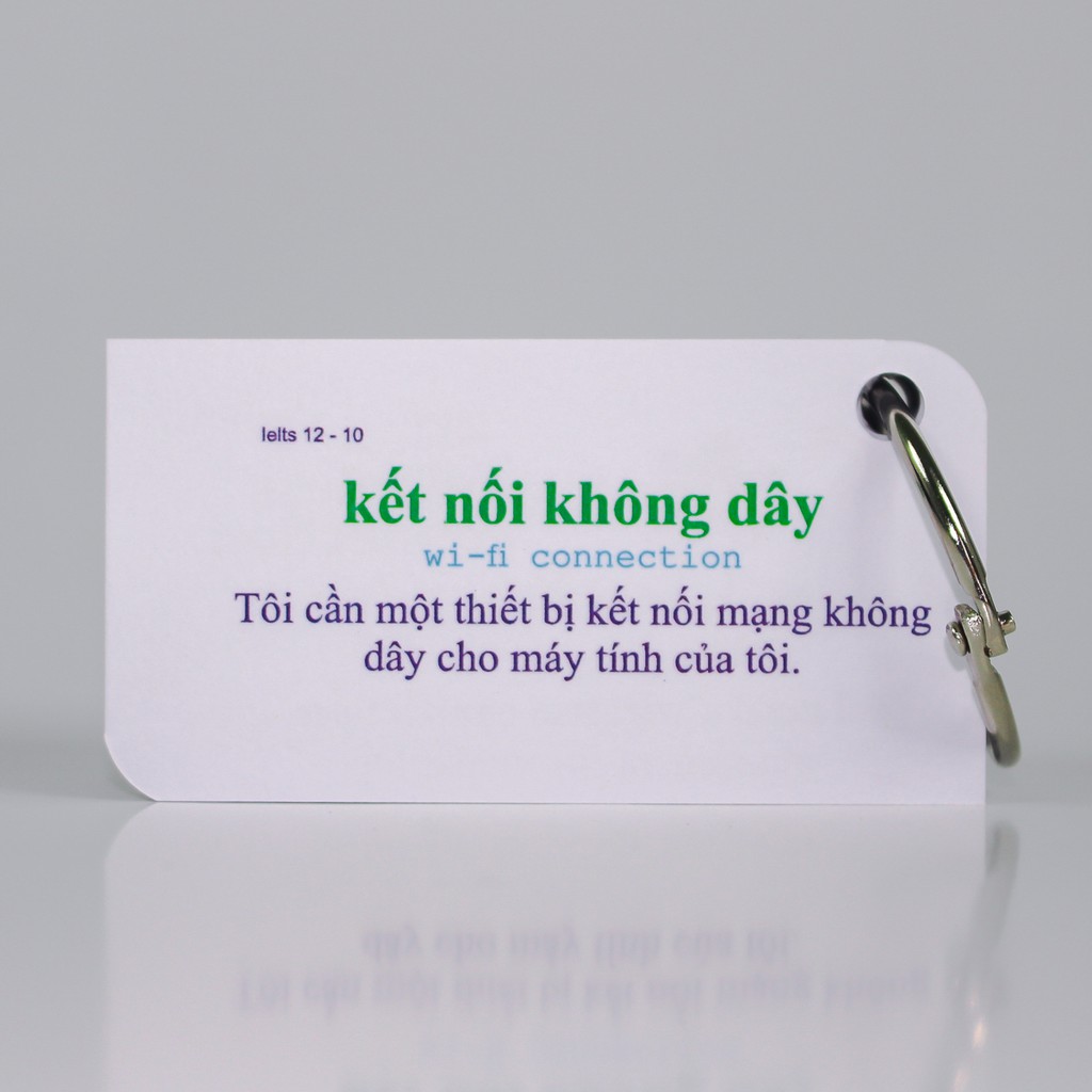 Bộ KatchUp Flashcard IELTS B - 3 loại giấy