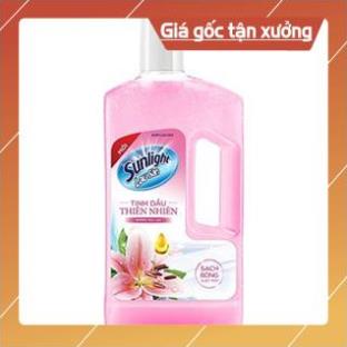 NƯỚC LAU SÀN SUNLIGHT HƯƠNG TINH DẦU THẢO MỘC 1KG các màu