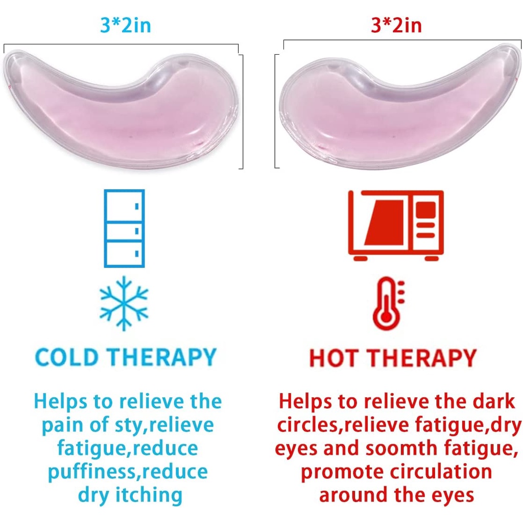 Bộ 6 Mặt Nạ Mắt Gel Lạnh Làm Mát Chống Bọng Mắt