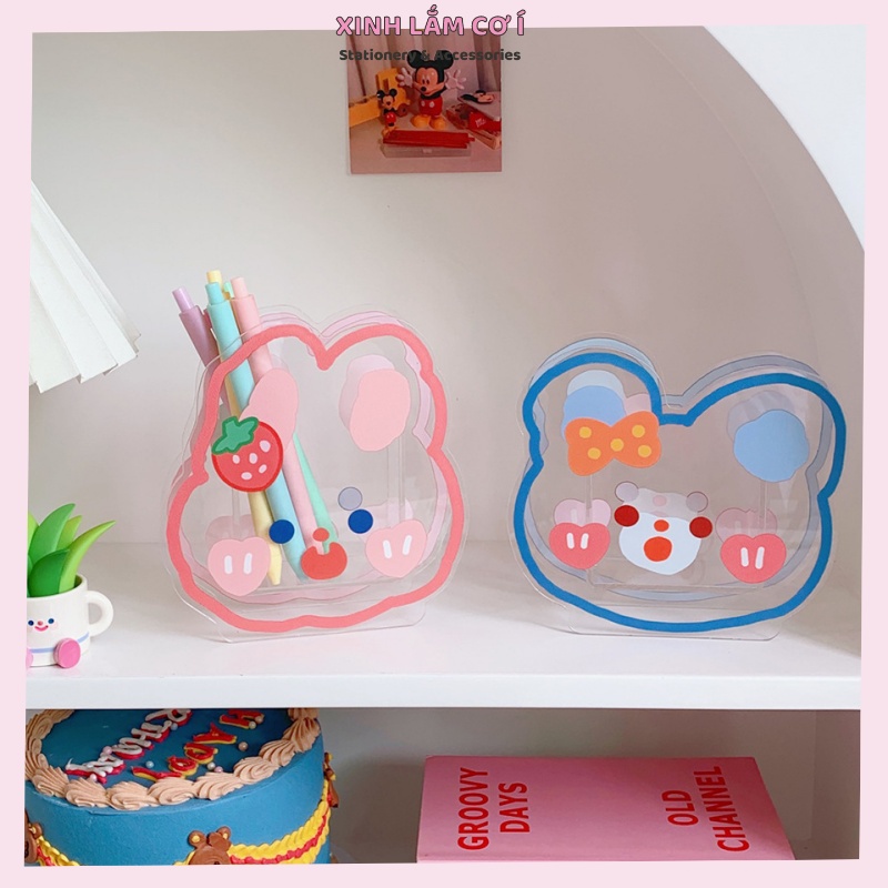 Kệ đựng bút để bàn nhiều hình dễ thương