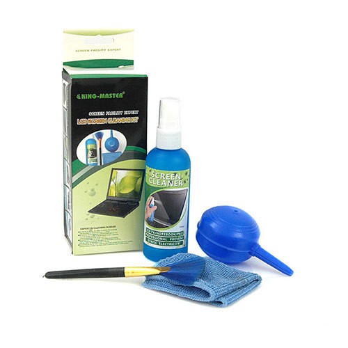 Bộ vệ sinh 4 món cho laptop,máy tính King Master chuyên dụng