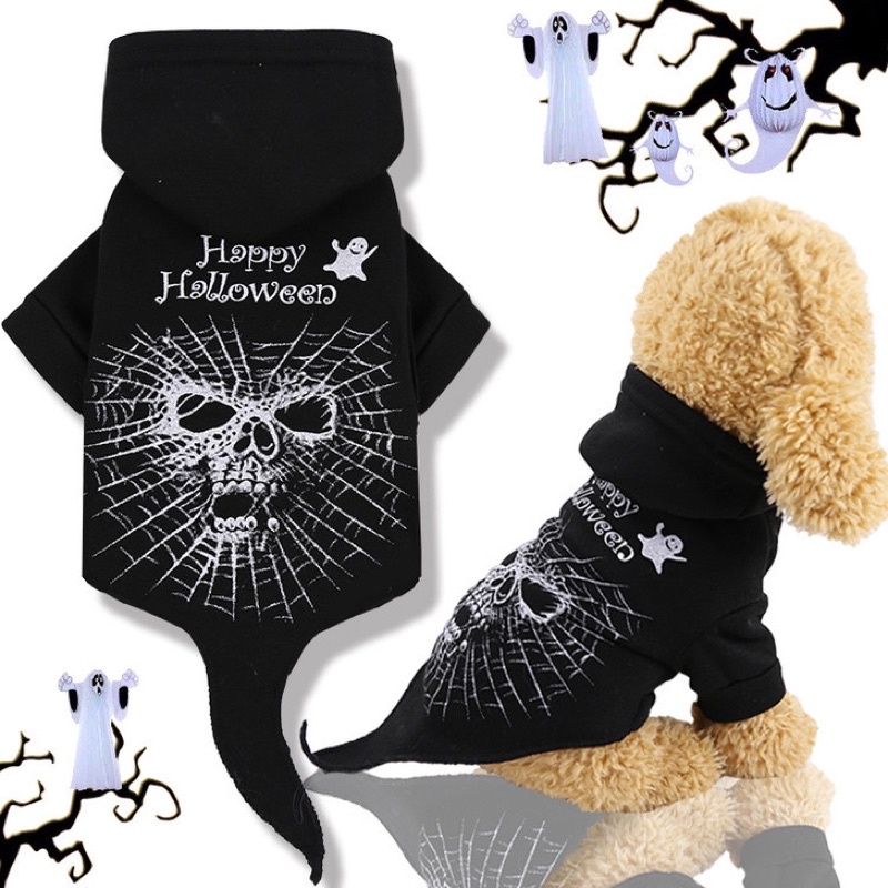 [Happy Halloween] Áo Hoodie Halloween cho thú cưng