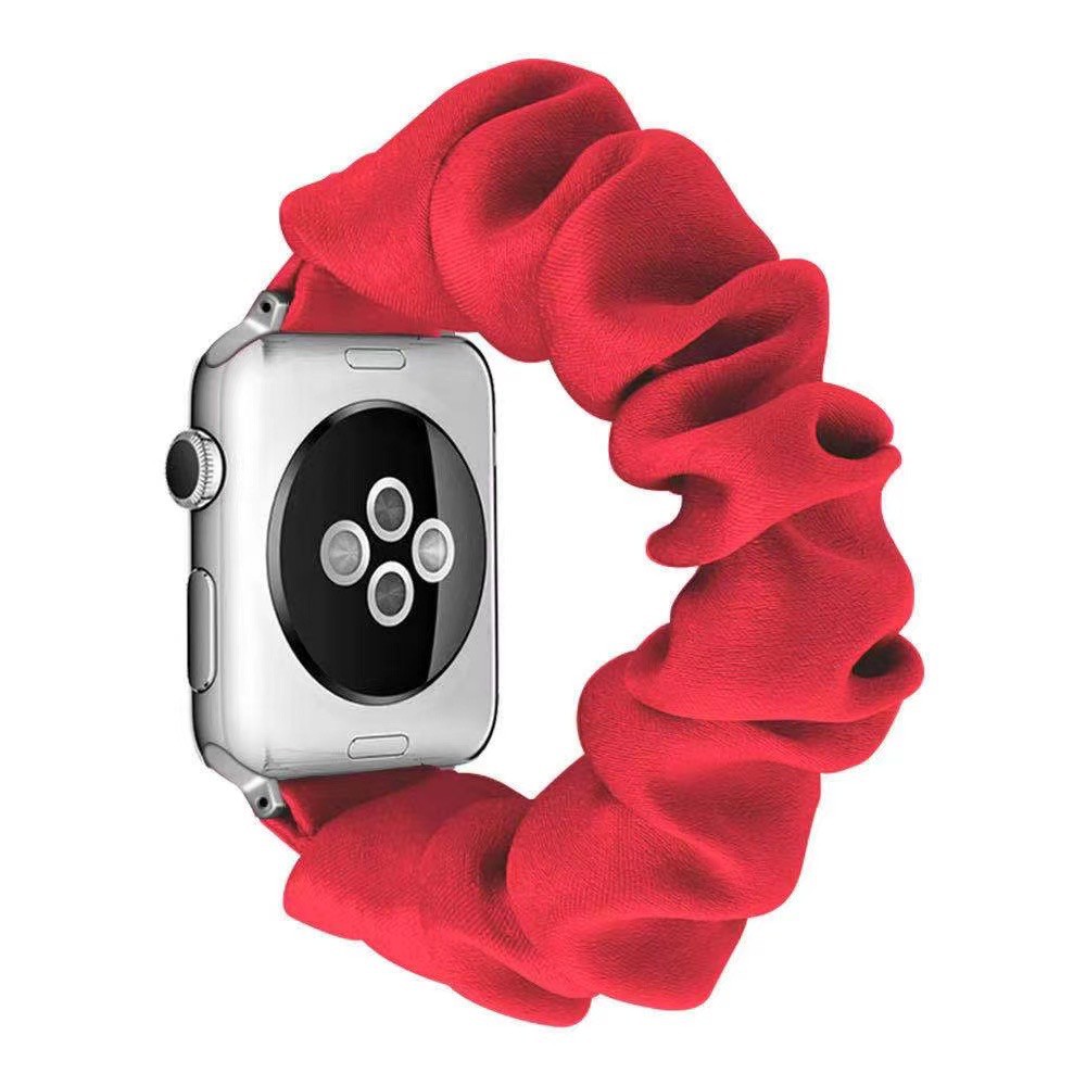 Dây đeo đồng hồ đàn hồi chất vải tiện dụng cho Apple Watch Band Series 6 5 4 3 38mm/40mm/41mm 42mm/44mm/45mm