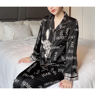 ĐỒ BỘ PYJAMA NỮ LỤA LATIN HÀNG THIẾT KẾ