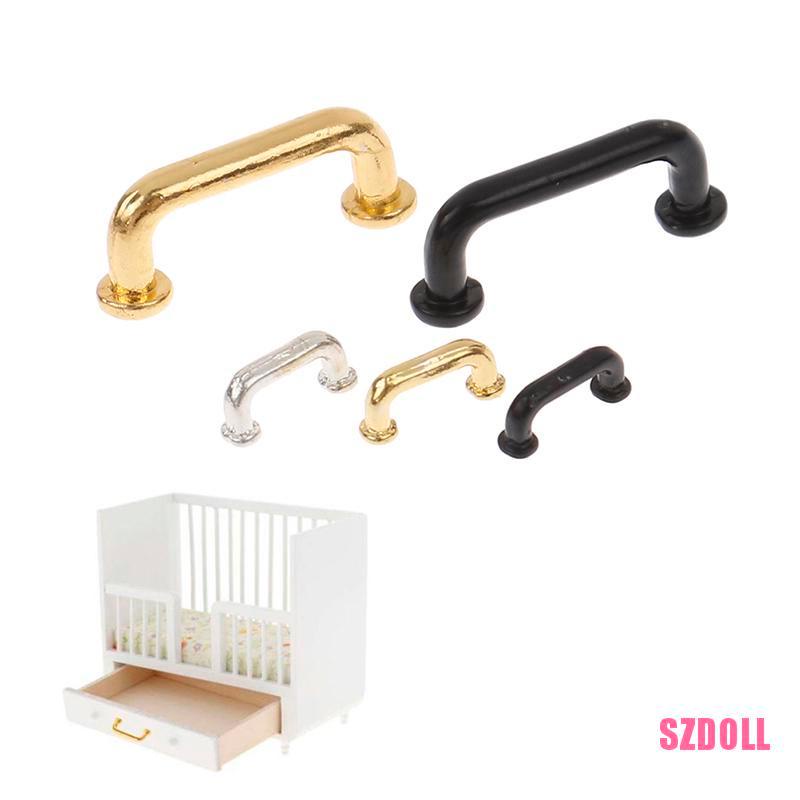 1 Bộ Tay Cầm Tủ Đồ Nội Thất Trang Trí Nhà Búp Bê Ts2Szdoll 1:12