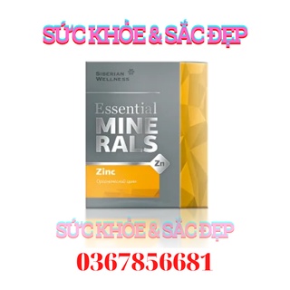 Kẽm Siberian - Hỗ trợ chống ô xy hóa, hỗ trợ tăng cường sức đề kháng Zn siberian Essential Minerals Zinc