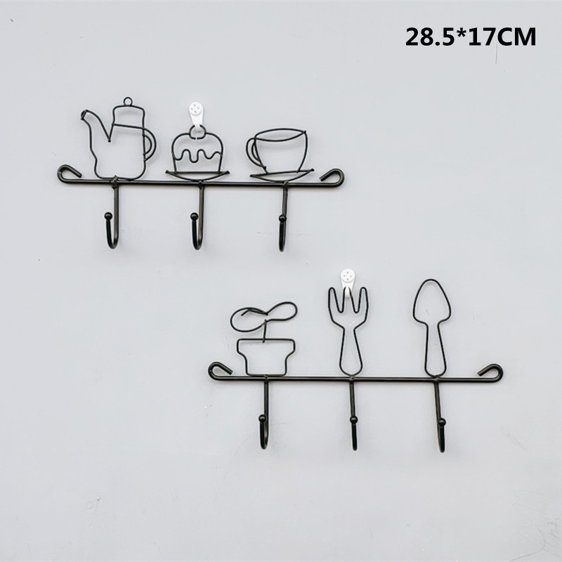 Móc treo đồ hình vật dụng nhà bếp siêu đáng yêu
