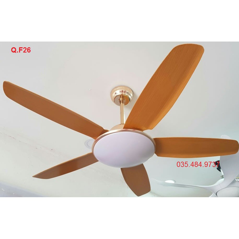 AQ.F26 [Thiên Ca Shop] Quạt trần động cơ lõi đồng - hàng cao cấp