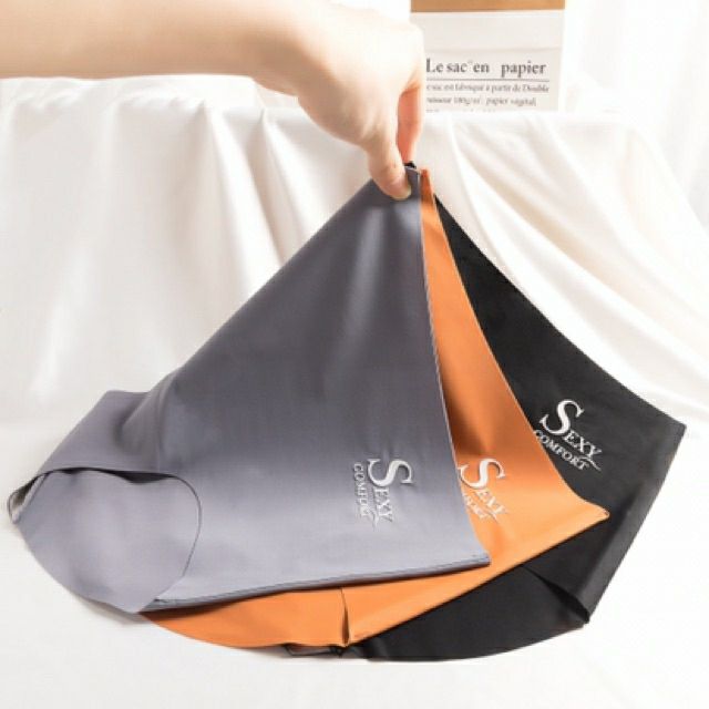 Quần Lót Đúc Su Cạp Cao Phối Chữ SEXY