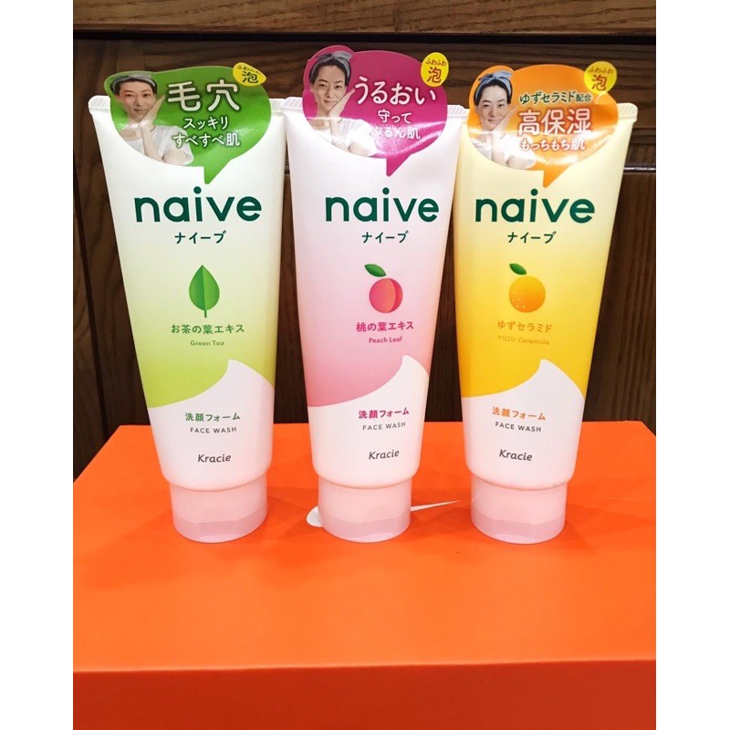 Sữa rửa mặt Naive 200gr