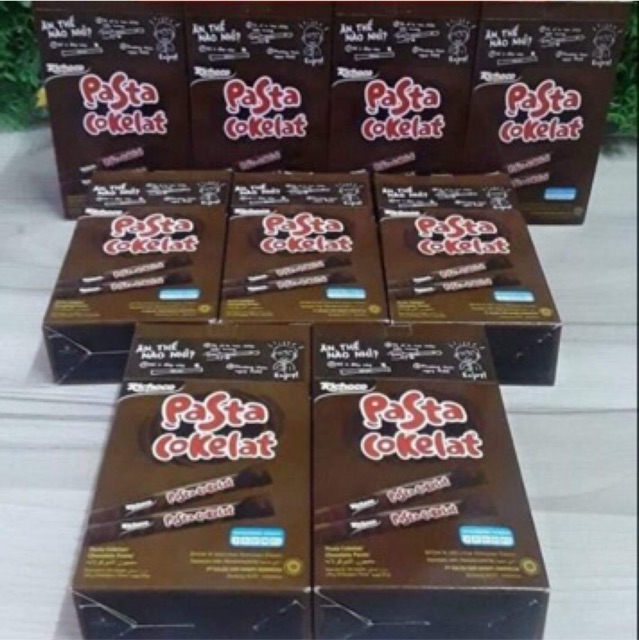 Hộp Kem Socola Sệt 30 Cây Pasta Cokelat