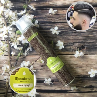 [ BIG SALE ] Gôm Xịt Tóc Macadamia Cao Cấp