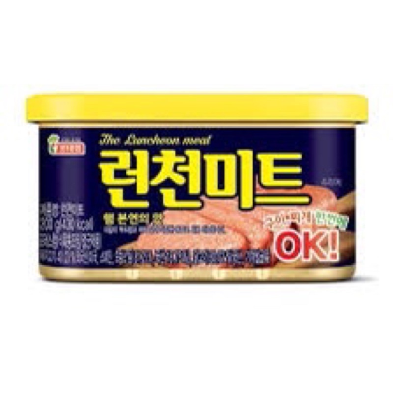 Thịt hộp Lotte Lunchoen Meat Hàn Quốc 200g