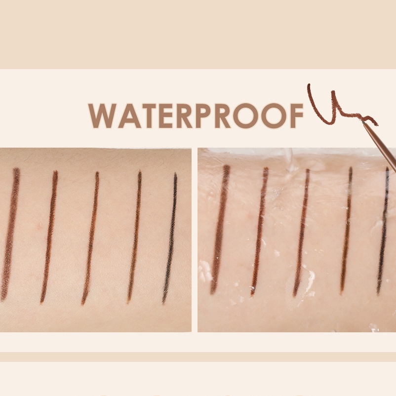 1 Bút Kẻ Mắt Gel Siêu Mỏng Mềm Mịn Chống Nước Chống Mồ Hôi