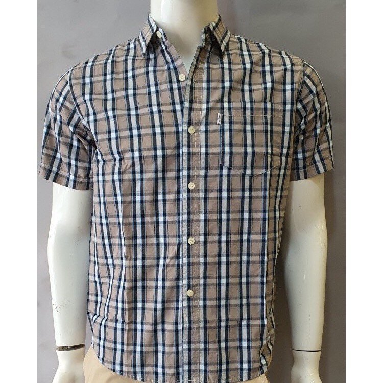 ÁO SƠ MI NAM SỌC NHỎ COTTON MỀM - Hình thật | BigBuy360 - bigbuy360.vn