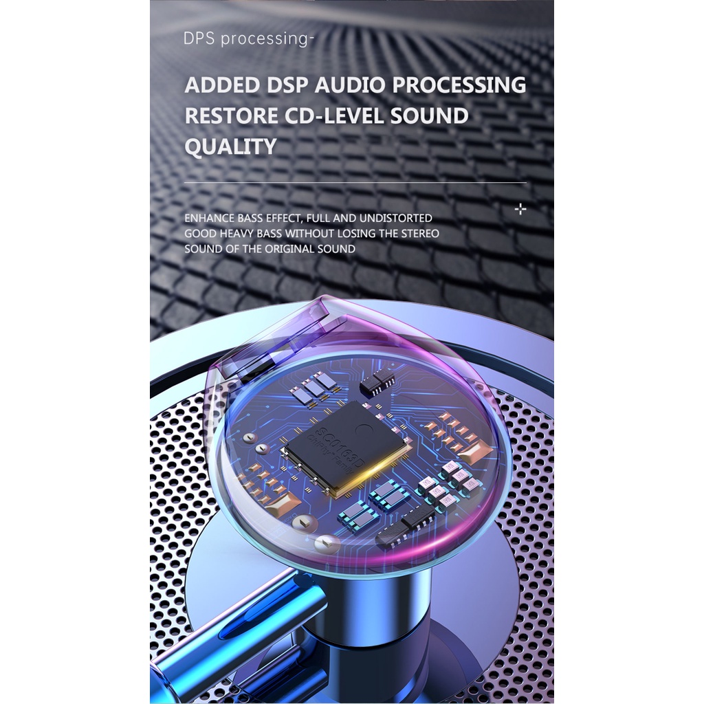 Tai nghe nhét tai NEWMSNR A601 âm thanh vòm 9D chất lượng cao kèm phụ kiện