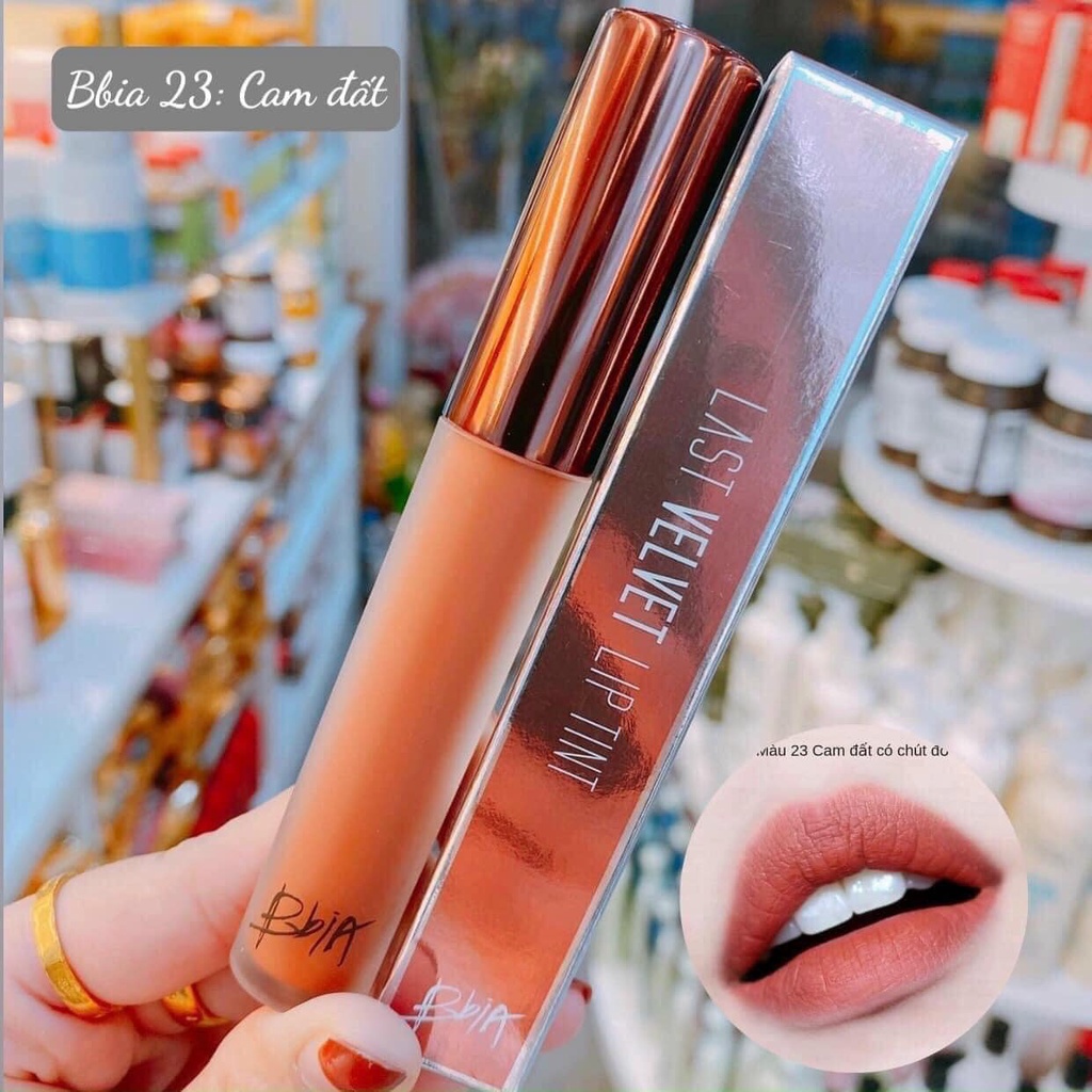 Son kem Bbia Velvet Lip Tint màu 25