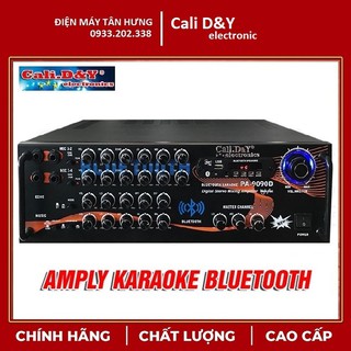 Amply Bluetooth, USB, TF, FM, chạy 12 sò lớn Toshiba Japan, công suất 600W Cali DY 9090D