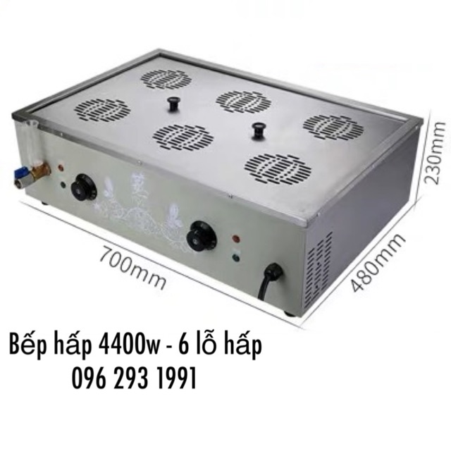 Bếp hấp điện giữ nóng 4 lỗ đến 6 lỗ 4000-4400w