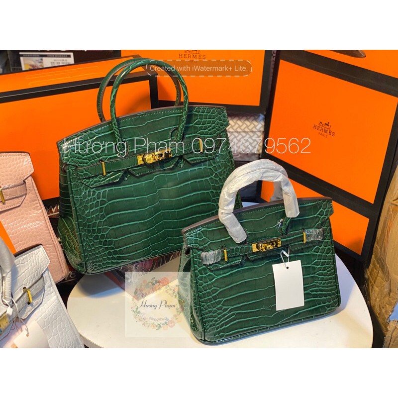 TÚI BIRKIN DA RẮN SIZE 25 &amp; 30CM ẢNH TỰ CHỤP